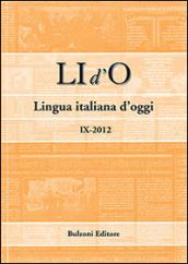 LI d'O. Lingua italiana d'oggi (2012). 9.