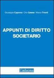 Appunti di diritto societario