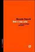 Arte e non arte. Per una sociologia dell'estetica