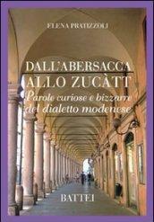 Dall'abersacca allo zucatt. Parole curiose e bizzarre del dialetto modenese