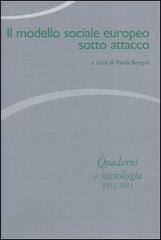 Quaderni di sociologia vol.59