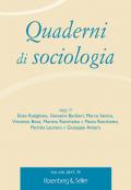 Quaderni di sociologia (2017). Vol. 75