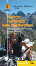 Parco naturale delle Alpi Marittime. Carta dei sentieri 1:25.000. Ediz. italiana e francese