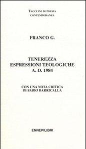 Tenerezza espressioni teologiche a. D. 1984