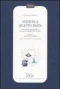 Statistica quanto basta. Una scatola degli attrezzi per gli studi economici e sociali: 2