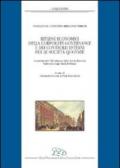 Riflessi economici della corporate governance e dei controlli esterni per le società quotate. Fondazione Costantino Bresciani Turroni