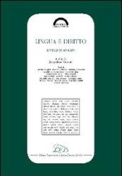 Lingua e diritto. Livelli di analisi