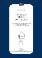 Everyday legal ontology. A psychological and linguistic investigation within the frame of Leon Petrazycki's theory of law