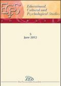 Journal of educational, cultural and psychological studies (ECPS Journal) (2012). Ediz. italiana e inglese. 5.