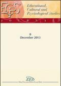 Journal of educational, cultural and psychological studies (ECPS Journal) (2013). Ediz. italiana, inglese e spagnola. 8.