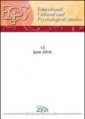 Journal of educational, cultural and psychological studies (ECPS Journal) (2016). Ediz. italiana e inglese. 13.