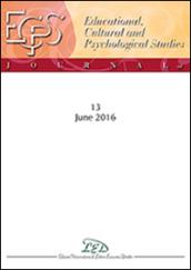 Journal of educational, cultural and psychological studies (ECPS Journal) (2016). Ediz. italiana e inglese. 13.