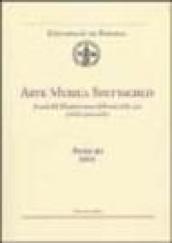 Arte musica spettacolo. Annali del Dipartimento di storia delle arti e dello spettacolo Università di Firenze (2002): 3