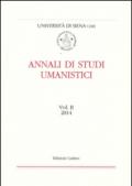 Annali di studi umanistici (2014)