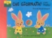 Allegri coniglietti che giornata! Libro puzzle