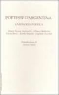 Poetesse d'Argentina. Antologia poetica. Testo spagnolo a fronte