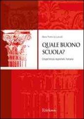 Quale buono scuola? L'esperienza regionale italiana