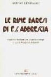 Le rime baresi di F. S. Abbrescia (rist. anast. 1910)