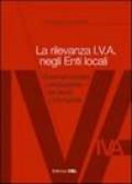 La rilevanza IVA negli enti locali. Guida alla corretta individuazione dei servizi commerciali