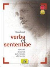 Verba et sententiae. Con espansione online