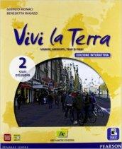 Vivi la terra. Con carte mute. Ediz. interattiva. Per la Scuola media. Con e-book. Con espansione online vol.2