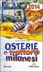 Osterie e trattorie milanesi 2014