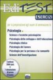 Editest. Esercizi per la preparazione agli esami di ammissione in psicologia