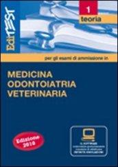 EdiTEST 1. Teoria. Medicina, odontoiatria e veterinaria. Per la preparazione ai test di ammissione. Con software di simulazione