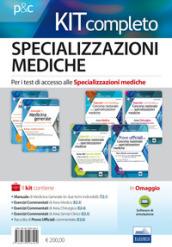 Kit completo specializzazioni mediche. Per i test di accesso alle specializzazioni mediche . Con software di simulazione