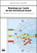 Metodologia per l'analisi dei dati informatizzati-M.A.D.I.T. Fondamenti di teoria della misura per la scienza dialogica