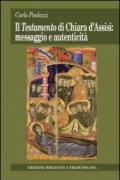 Testamento di Chiara d'Assisi: messaggio e autenticità