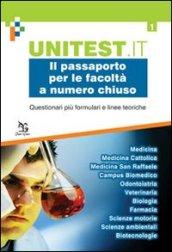 Il passaporto per le facoltà a numero chiuso. Questionario più formulari e linee teoriche. Medicina. Medicina cattolica. Medicina San Raffaele. Campus Biometica...