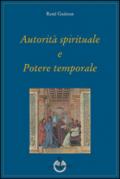 Autorità spirituale e potere temporale