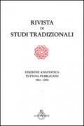 Rivista di studi tradizionali (rist. anast.)