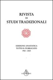 Rivista di studi tradizionali (rist. anast.)