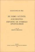 De dubio accentu. Agiographia. Expositio de symbolo apostolorum