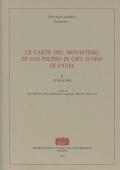 Le carte del monastero di San Pietro in Ciel d'Oro di Pavia (1165-1190)