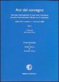 Giornate internazionali di studi sulla traduzione. Atti del Convegno (Cefalù, 30 ottobre-1 novembre 2008). Ediz. italiana e francese. Vol. 1