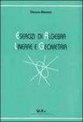 Esercizi di algebra lineare e geometria