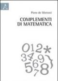 Complementi di matematica