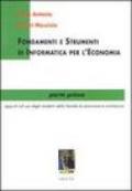 Fondamenti e strumenti di informatica per l'economia: 1