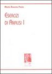 Esercizi di analisi 1