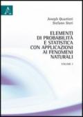 Elementi di probabilità e statistica con applicazioni ai fenomeni naturali