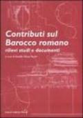 Contributi sul barocco romano. Rilievi, studi e documenti