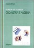 Dispense del corso di geometria e algebra