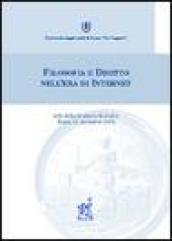 Filosofia e diritto nell'era di Internet. Atti della Giornata di studio (Roma, 21 novembre 2002)