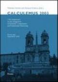Calculemus 2003. 11th symposium on the integration of symbolic computation and mechanized reasoning (Rome, septembre 2003)