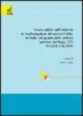 Studio pilota sull'industria di trasformazione dei prodotti ittici in Italia nel quadro delle attività previste dai regg. CE 1543/00 e 1639/01