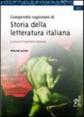 Compedio ragionato di storia della letteratura italiana ad uso della scuola secondaria superiore. 1.