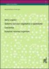 Nervi cranici, sistema nervoso vegetativo e ipotalamo, coscienza, funzioni nervose superiori